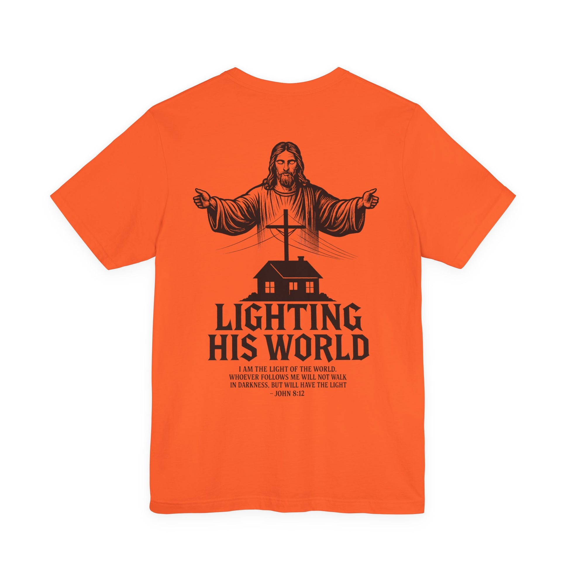 Lighting His World - New High Vis Tee