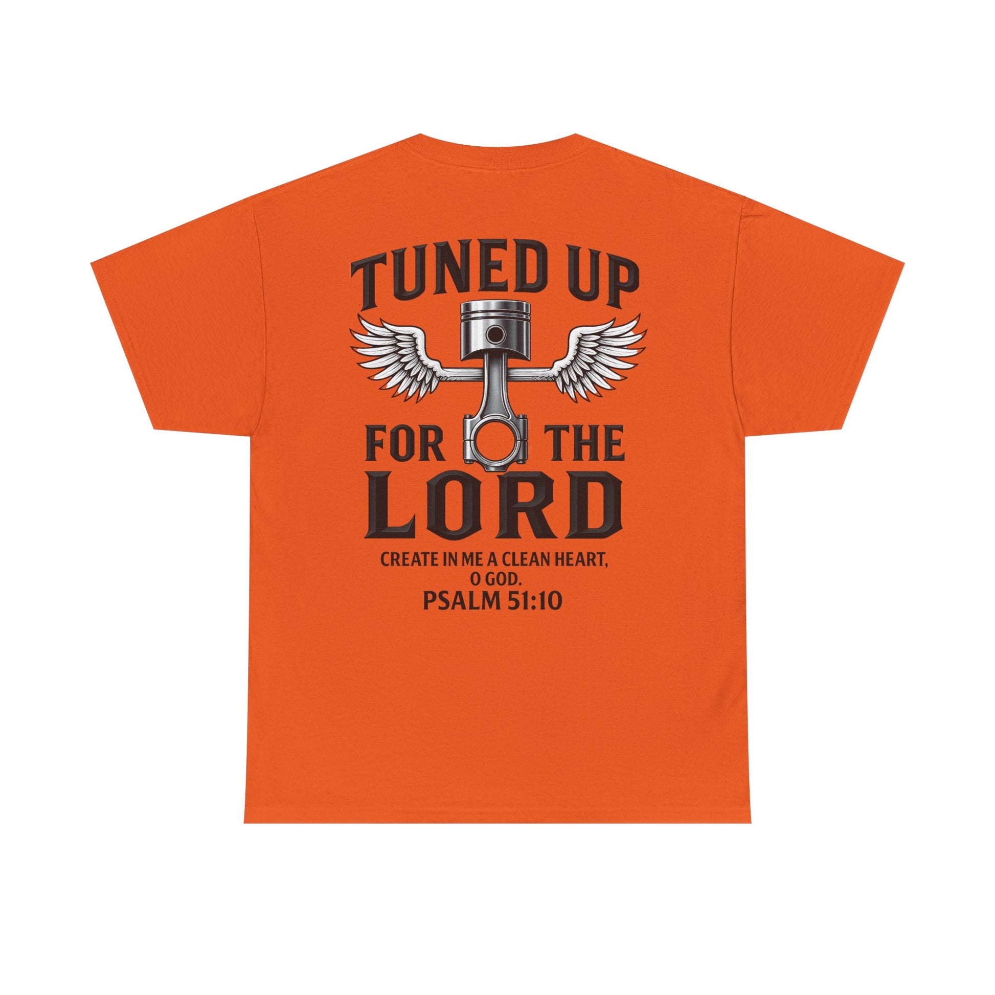 Tuned Up For The Lord - New High Vis Tee
