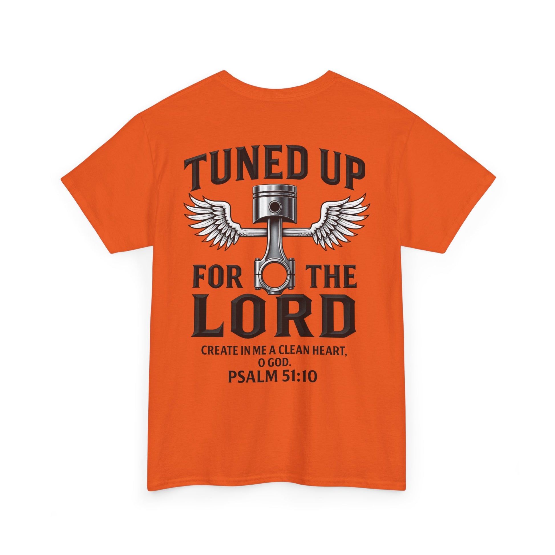 Tuned Up For The Lord - New High Vis Tee