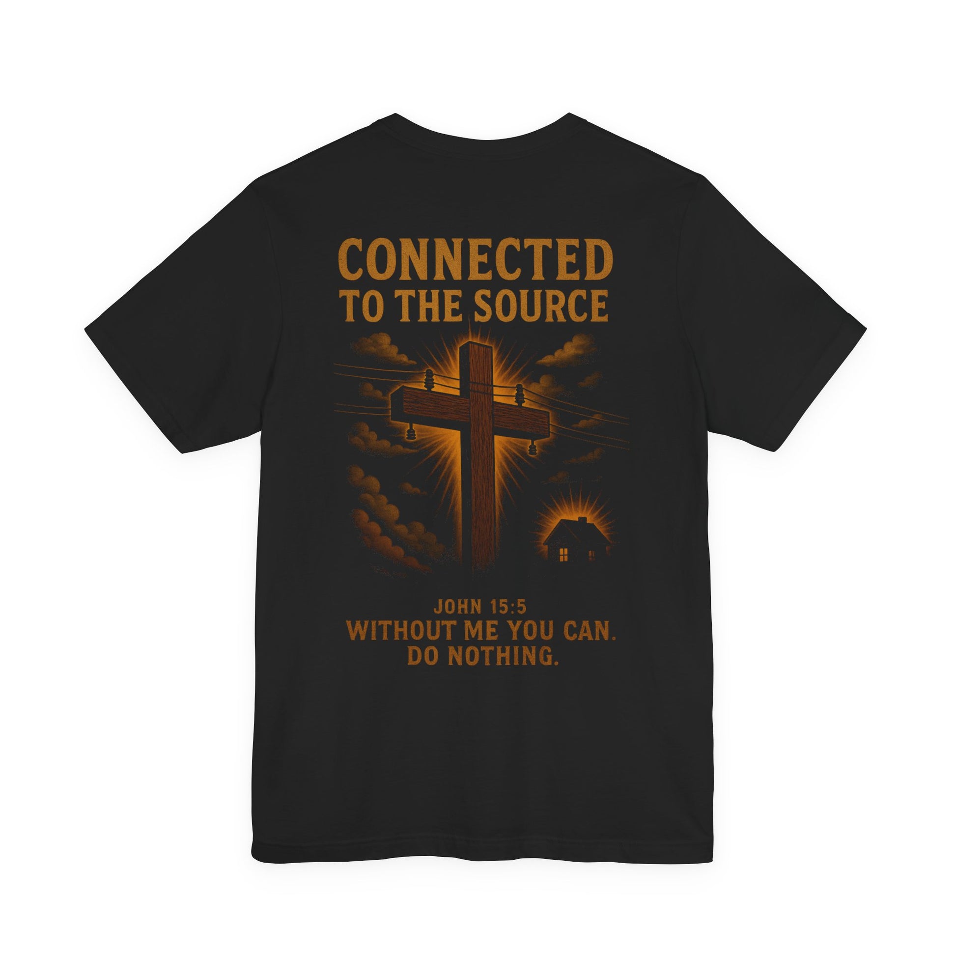 Connected To The Source (Version 2 New) - Premium Tee