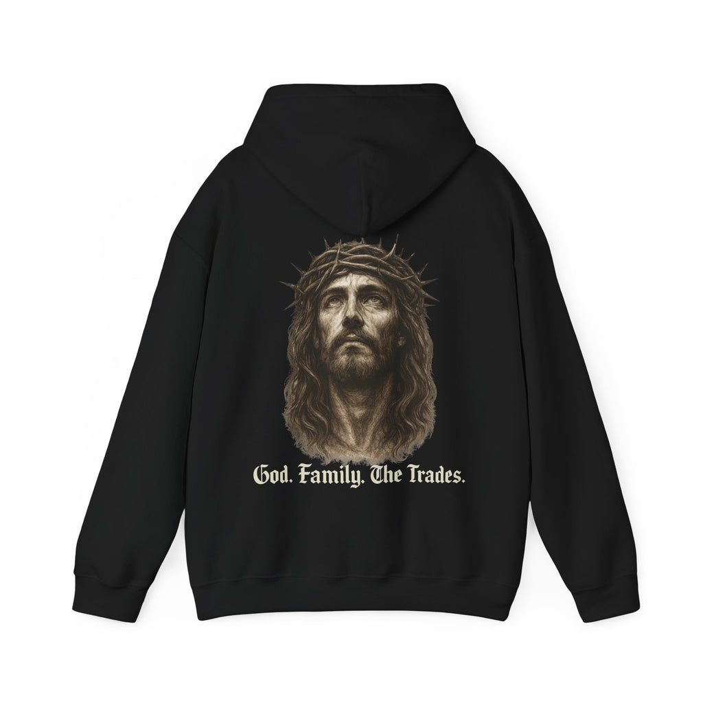 God. Family. The Trades. - Premium Hoodie