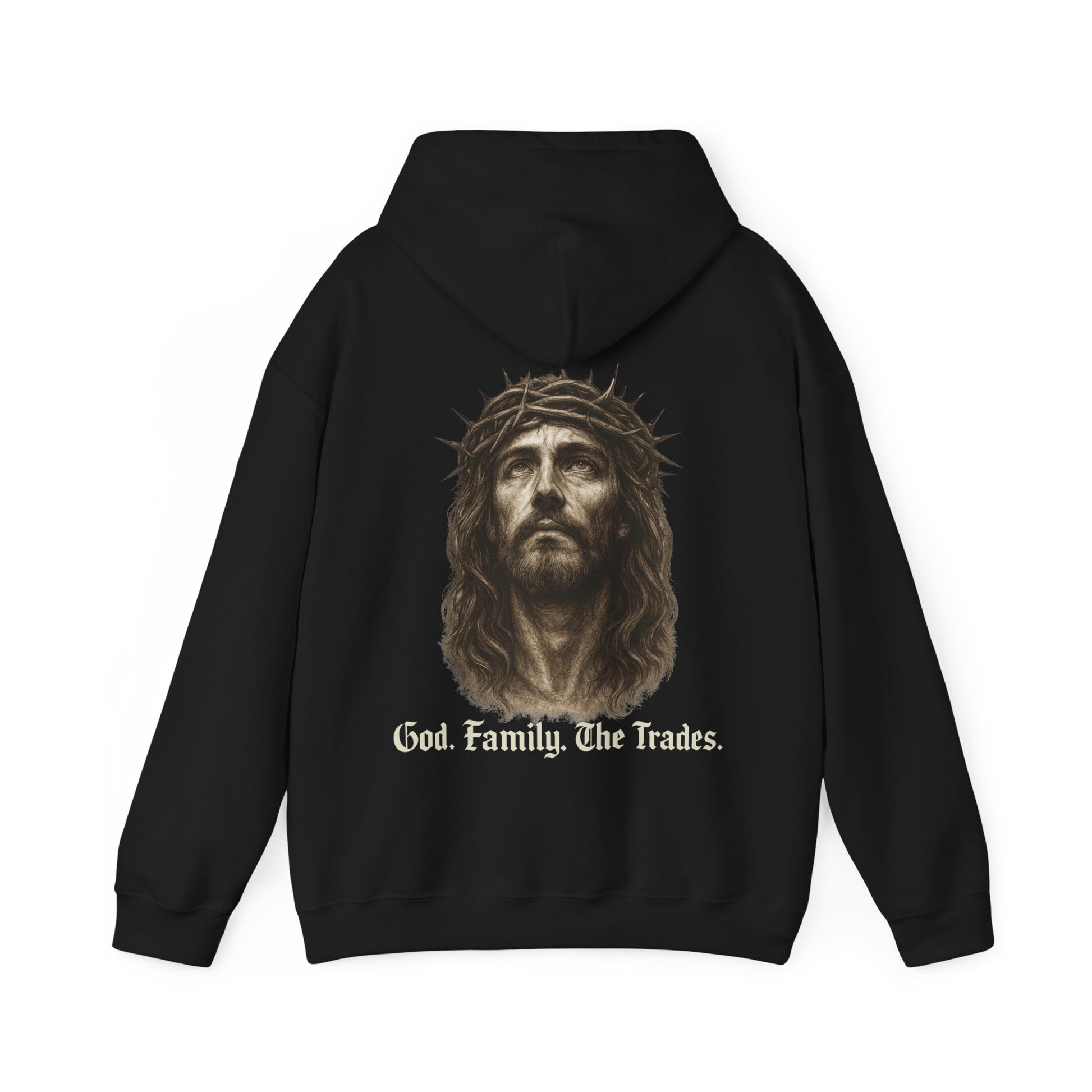God. Family. The Trades. - Premium Hoodie