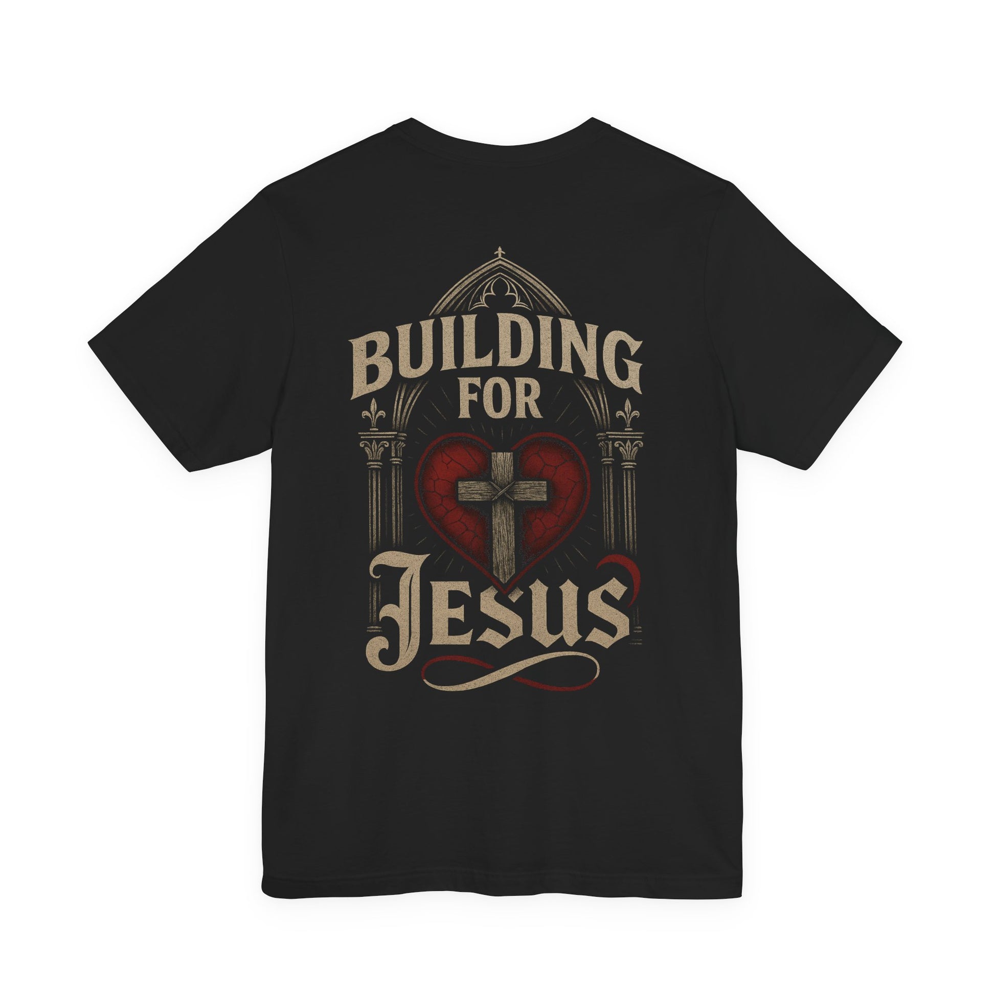 Building For Jesus - New Premium Tee