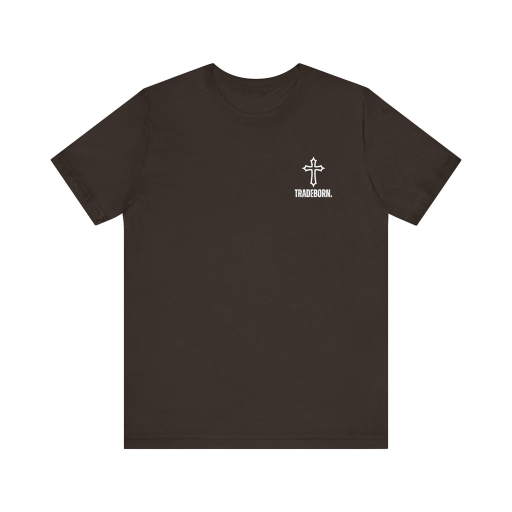 Forged In Faith - New Premium Brown Tee