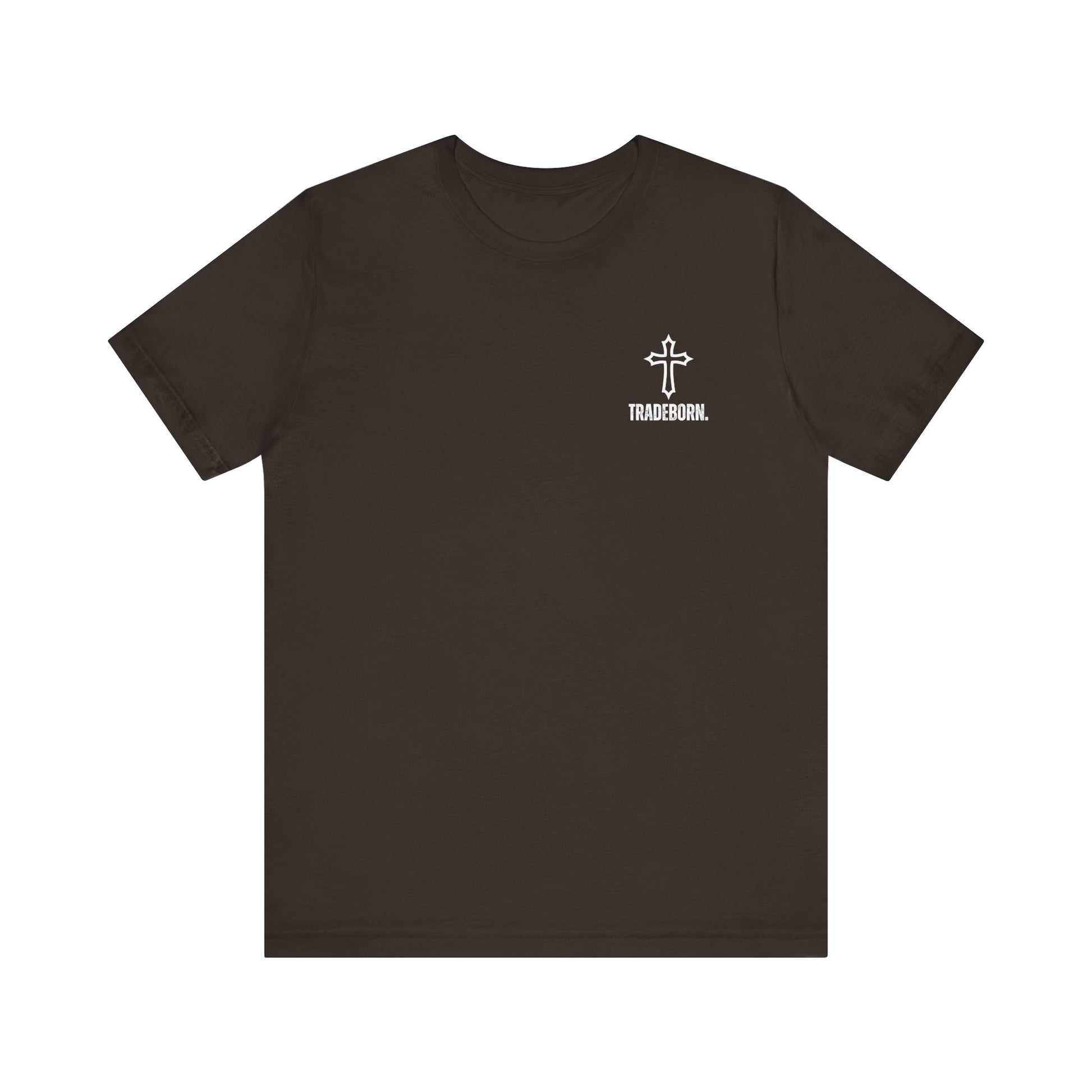 Forged In Faith - New Premium Brown Tee