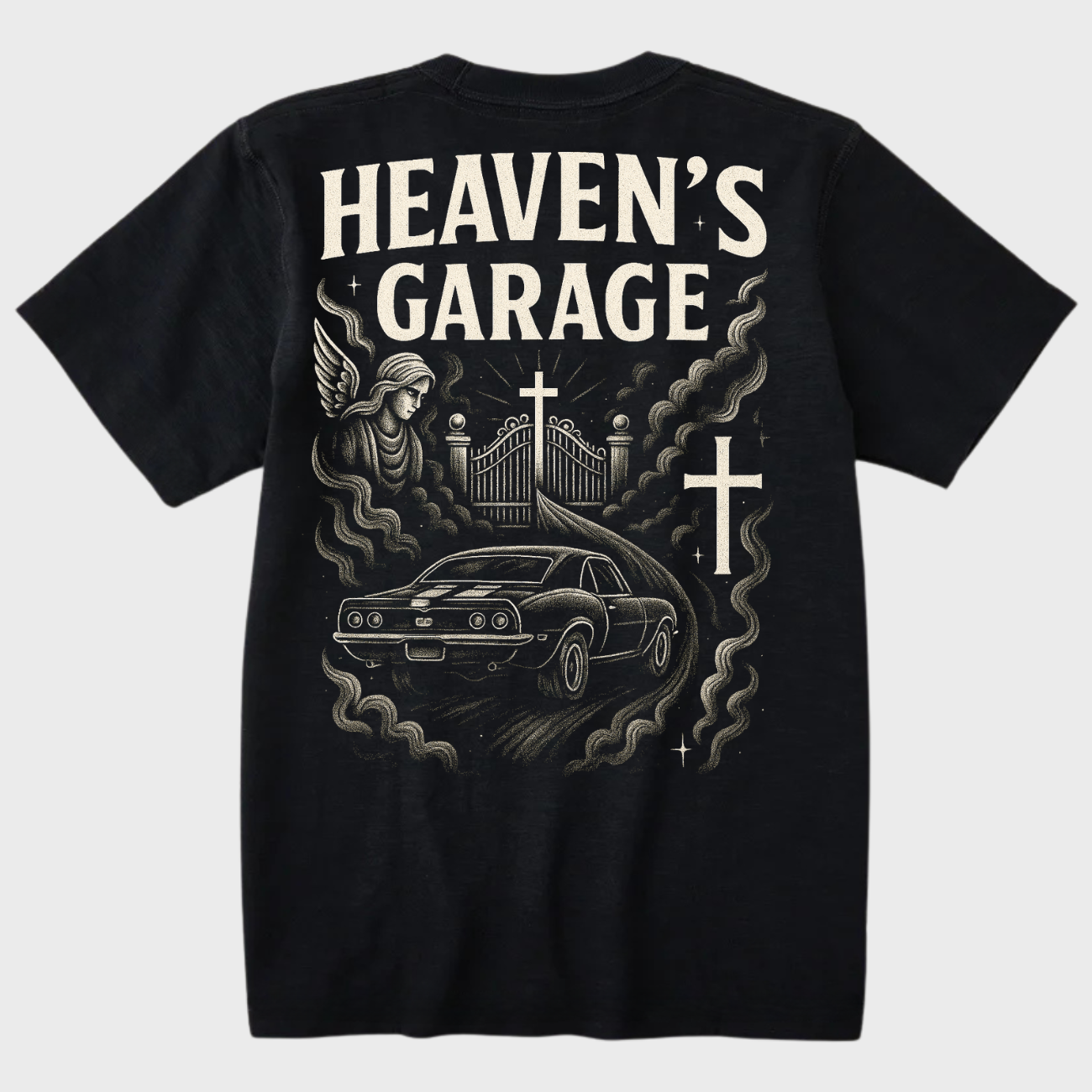 Heaven's Garage - Premium Tee 2