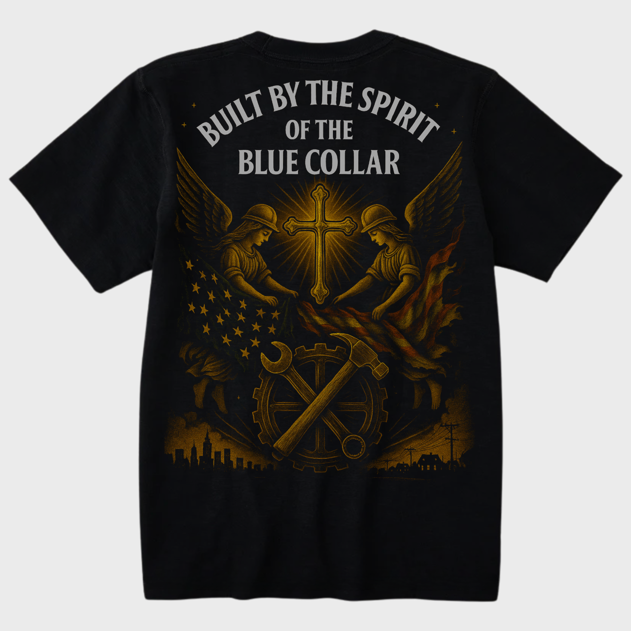 Spirit of the Blue-Collar - Premium Tee