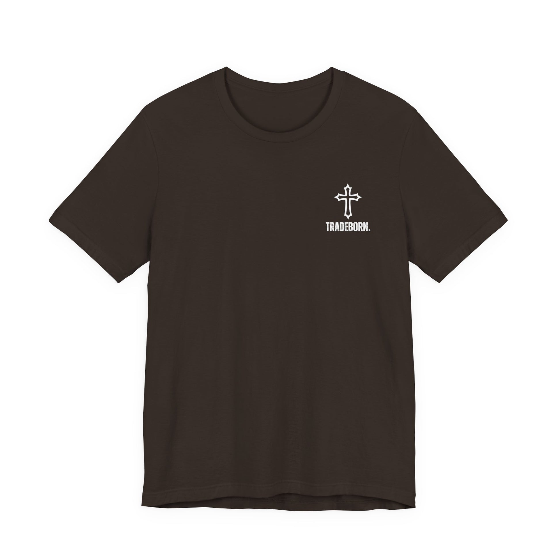 Forged In Faith - New Premium Brown Tee