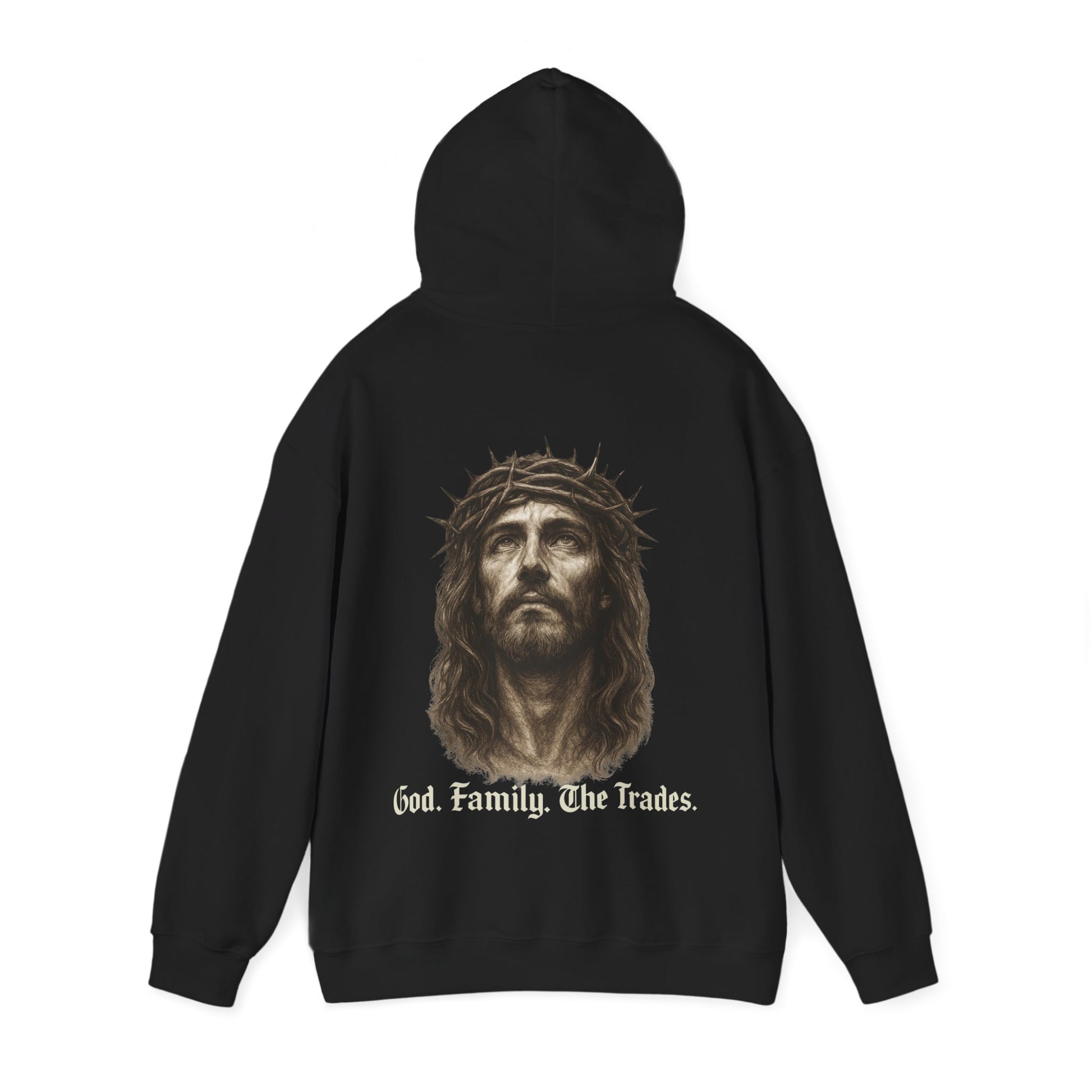God. Family. The Trades. - Premium Hoodie