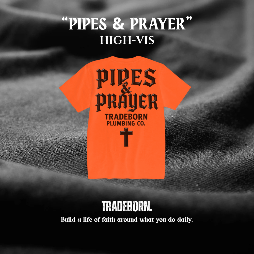 Pipes & Prayer - HIGH VIS TEE