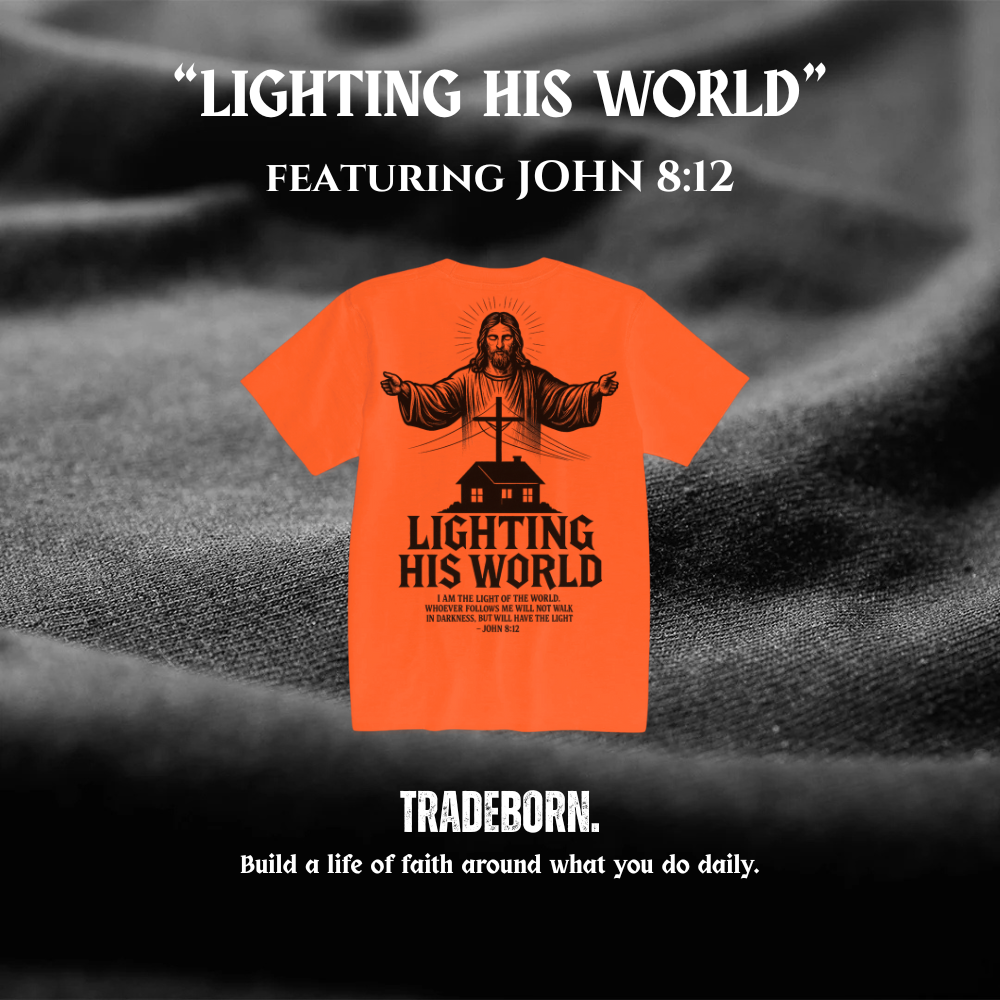 Lighting His World - High-Vis Tee