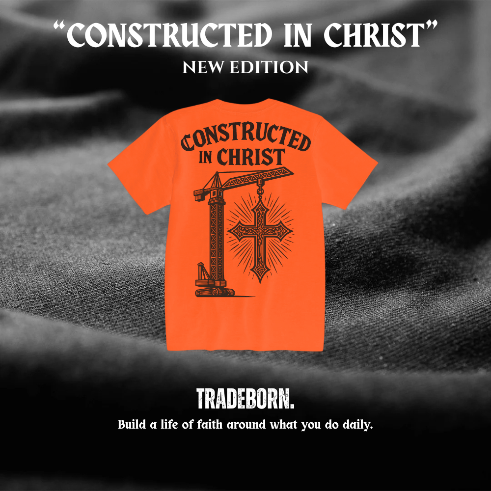 Constructed In Christ - High-Vis Tee