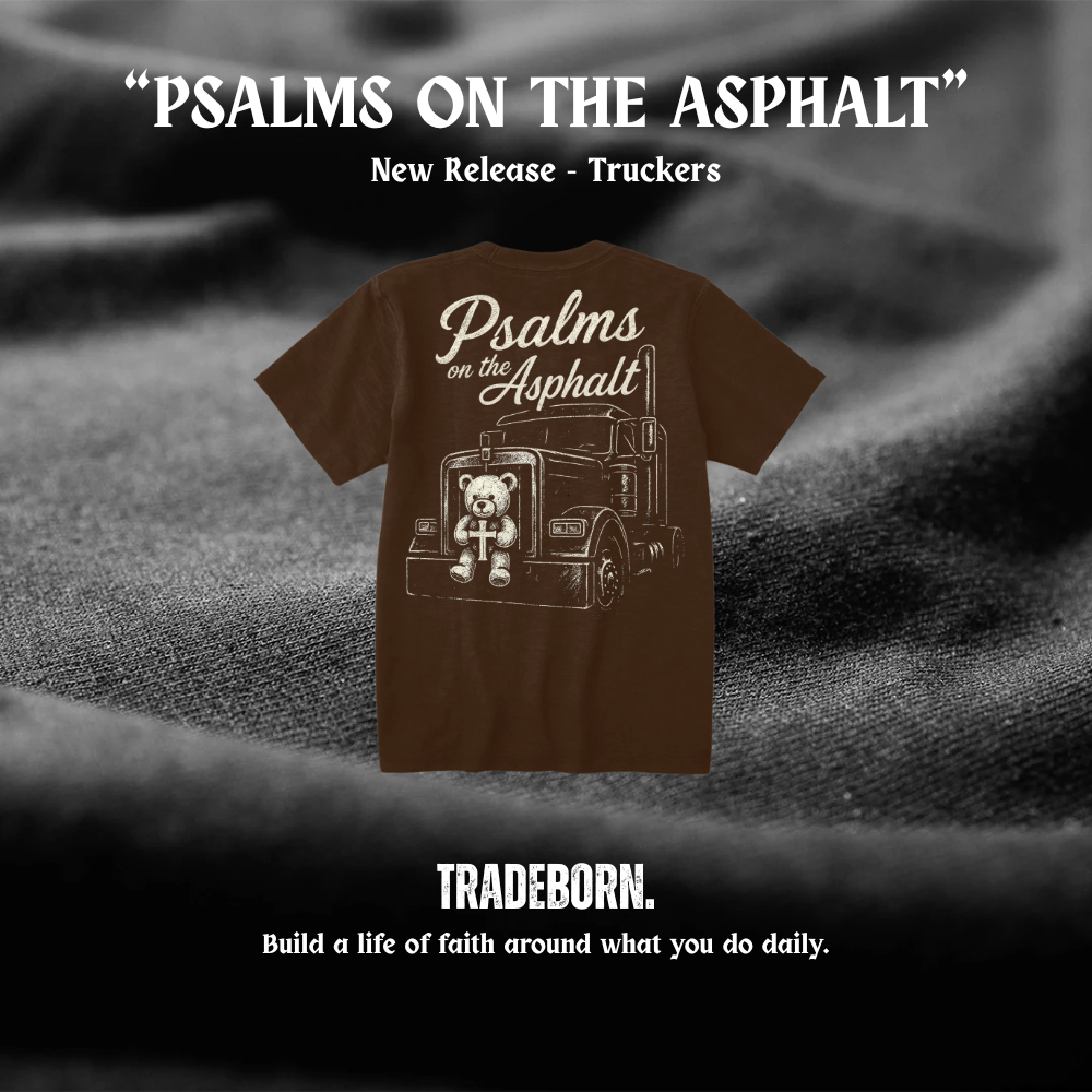 Psalms On The Asphalt - Premium Brown Tee