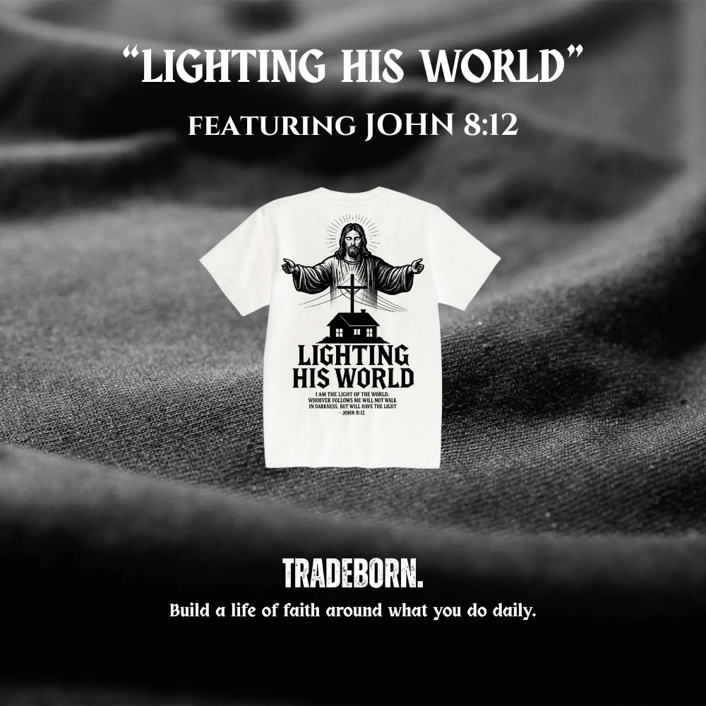 Lighting His World - Premium Tee