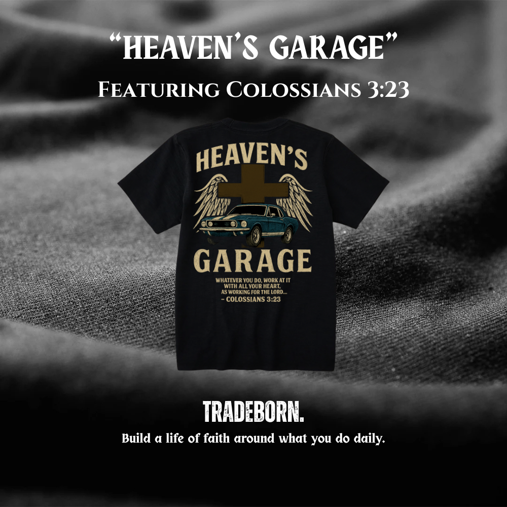 Heaven's Garage (Mustang Edition) - Premium Tee