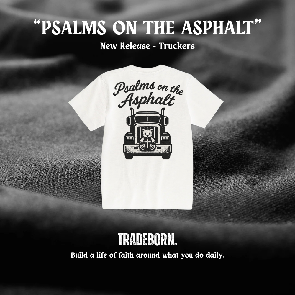 Psalms On The Asphalt - Premium White Tee
