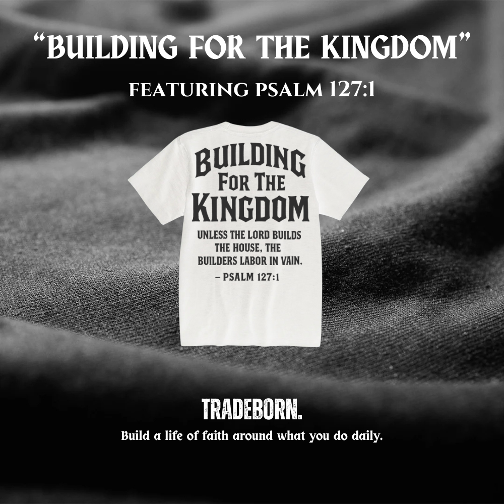 Building For The Kingdom - Premium White Tee