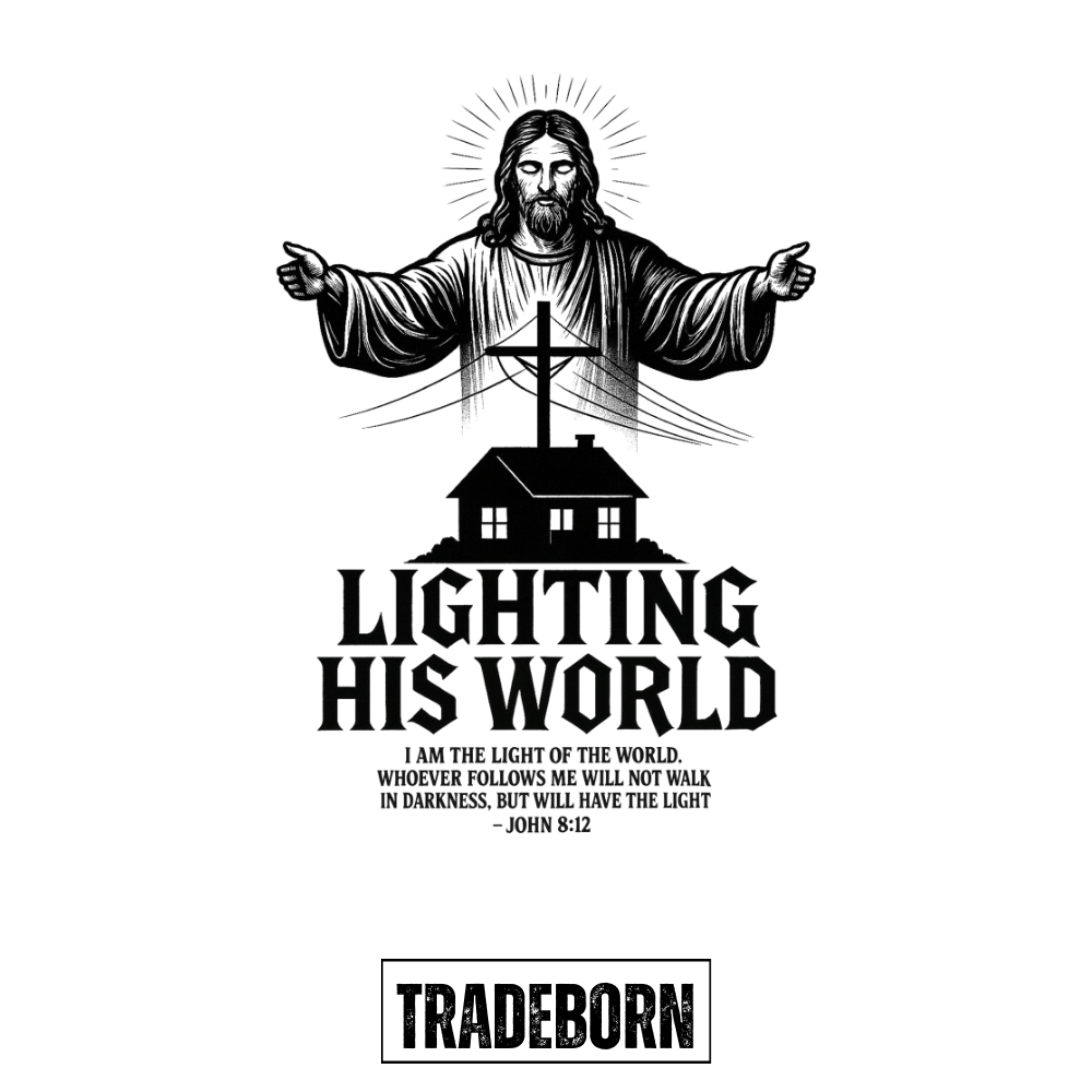Lighting His World - Premium Tee