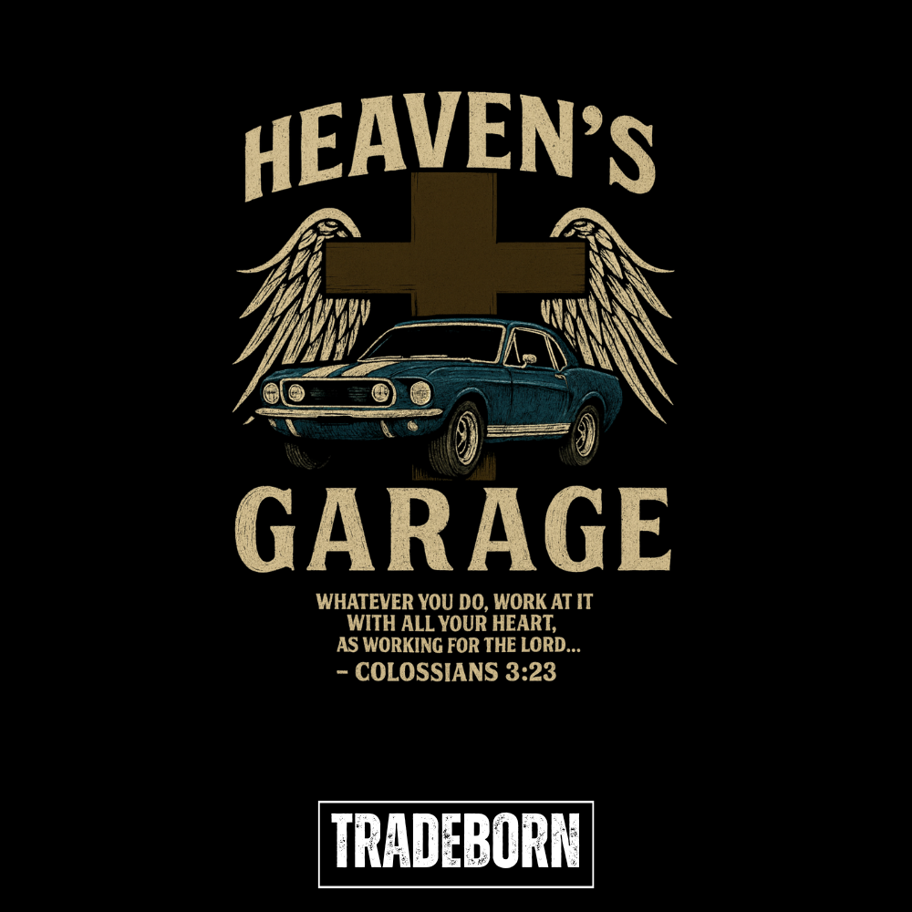 Heaven's Garage (Mustang Edition) - Premium Tee