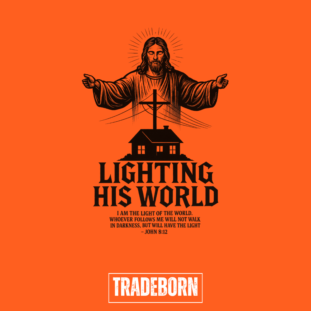 Lighting His World - High-Vis Tee