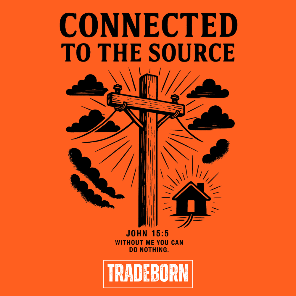 Connected To The Source - High-Vis Tee