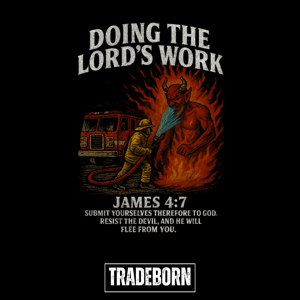 Doing The Lord's Work - Premium Tee