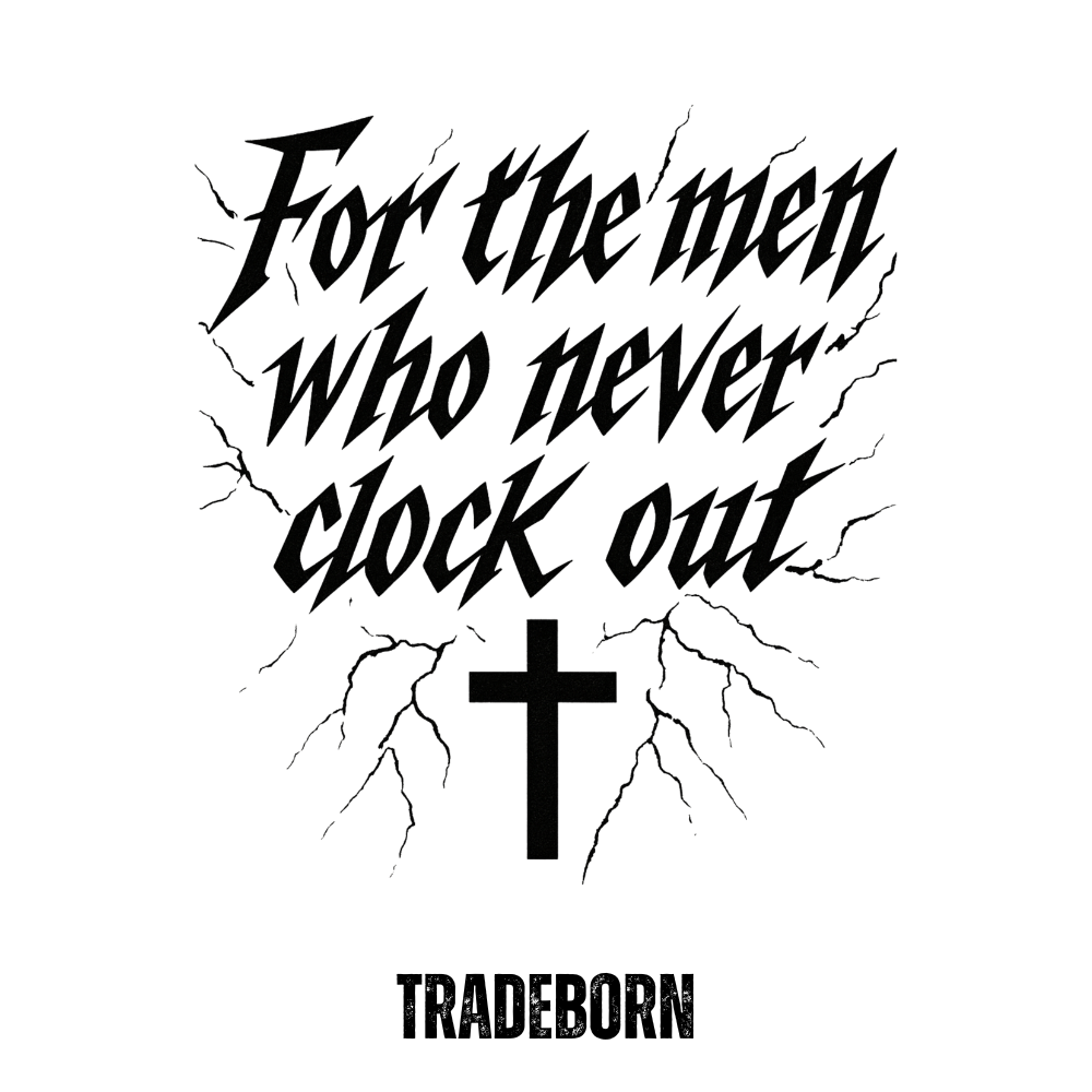 Never Clocking Out - Premium White Tee