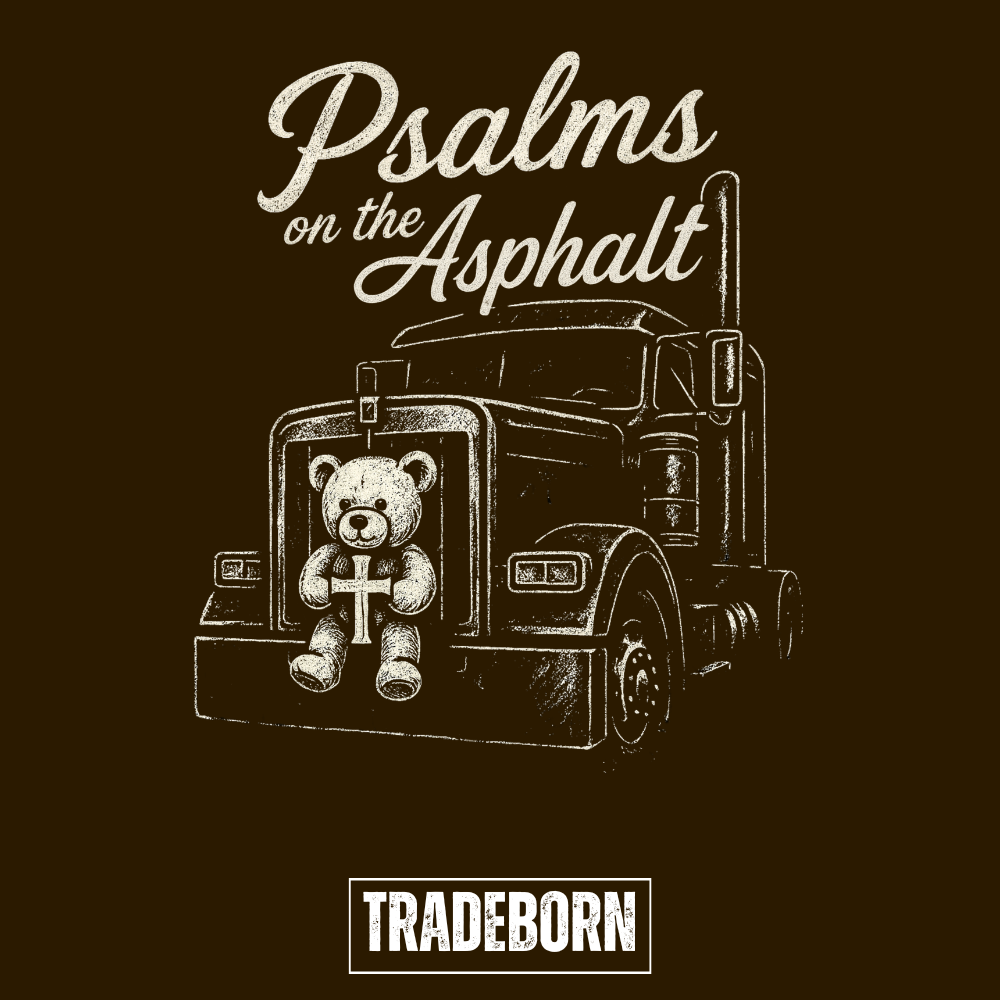 Psalms On The Asphalt - Premium Brown Tee