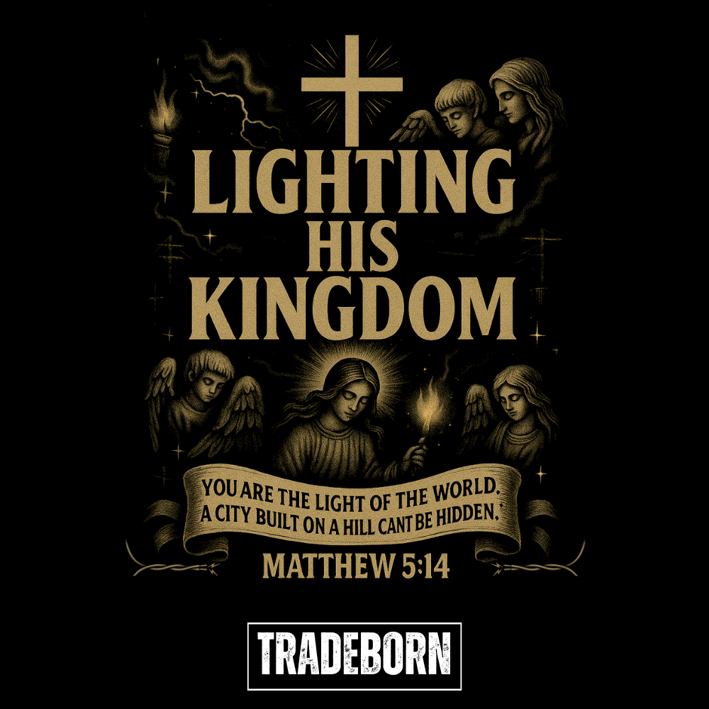 Lighting His Kingdom - New Premium Tee 2