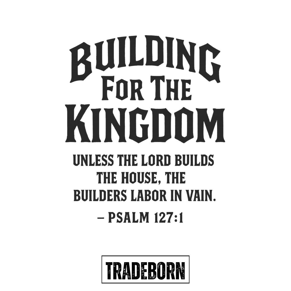 Building For The Kingdom - Premium White Tee