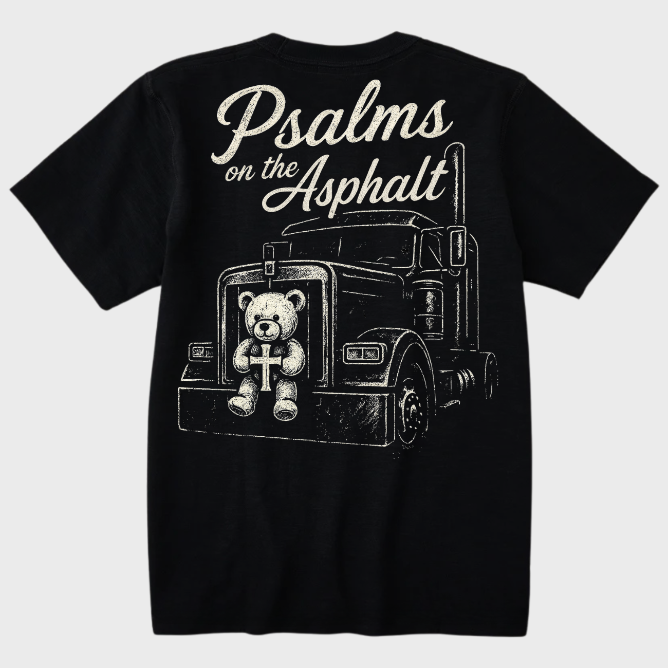 Psalms On The Asphalt - Premium Tee