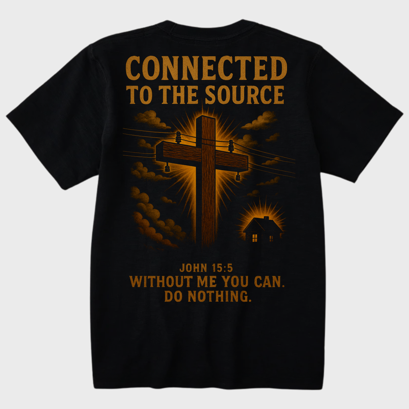 Connected To The Source (Version 2) - Premium Tee