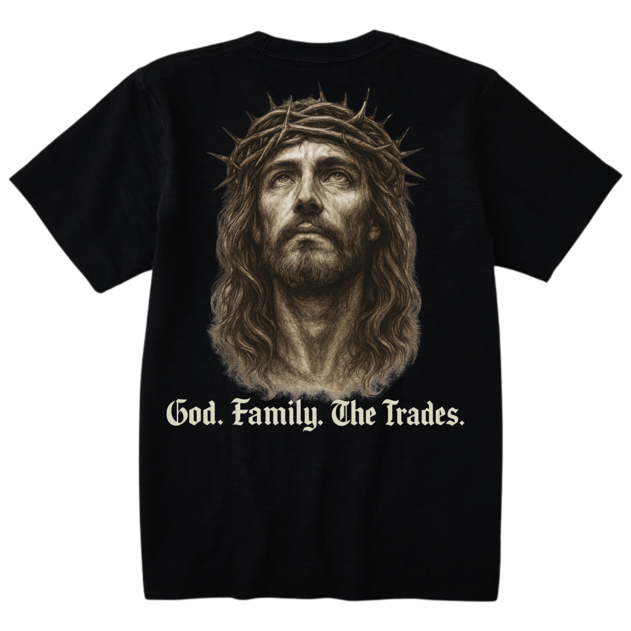 God. Family. The Trades.  - Premium Tee