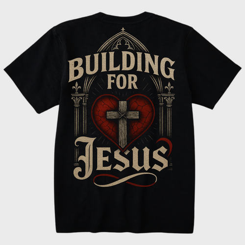 Building For Jesus - Premium Tee