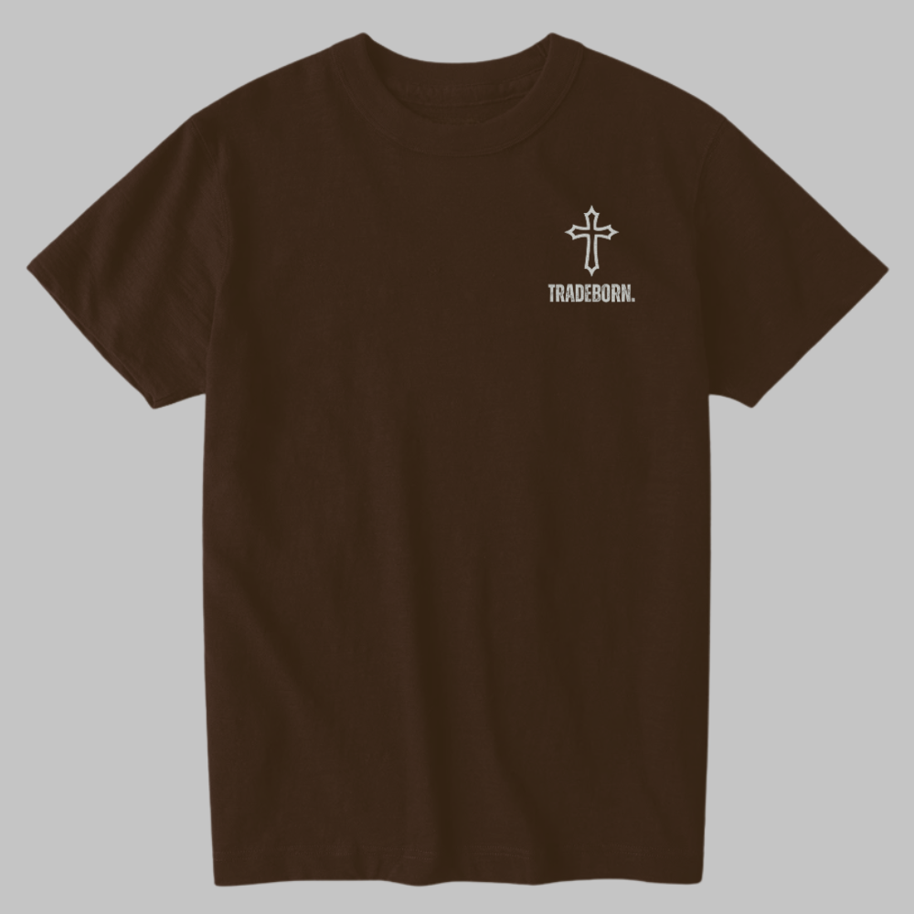 Forged In Faith - Premium Brown Tee